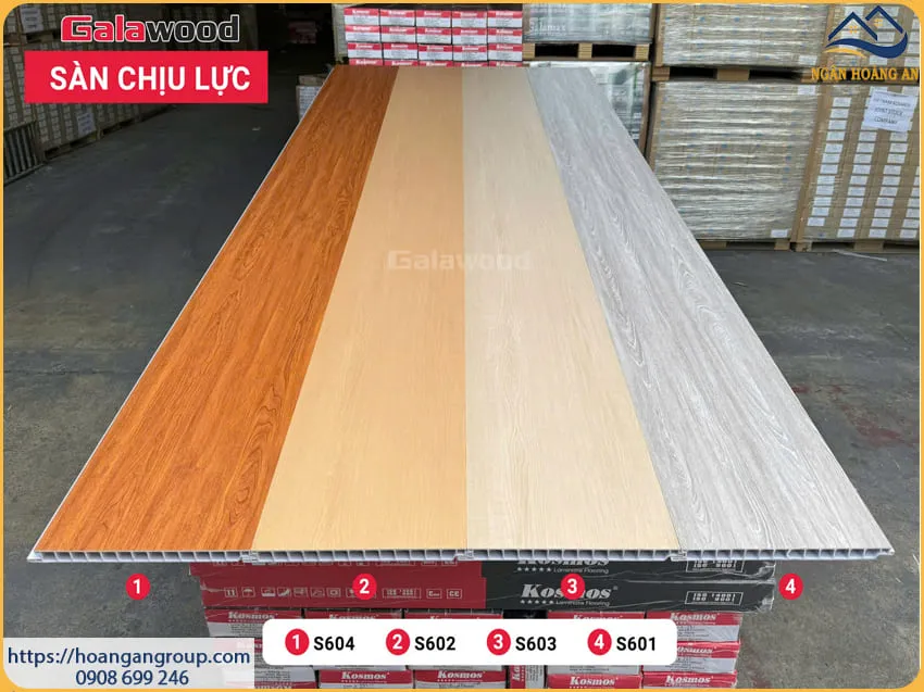 Sàn Nhựa Chịu Lực Gác Lửng Gác Xép Galawood S604